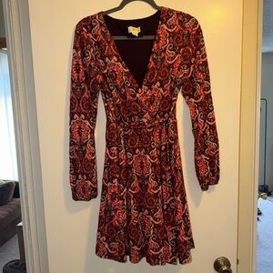 Maeve for Anthropologie Paisley Dress Large